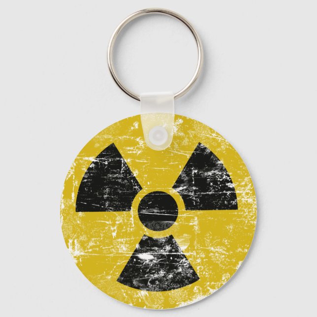 Vintage Radioactive Key Ring (Front)