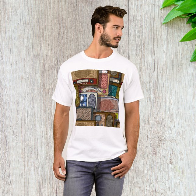 Vintage Radios T-Shirt (Creator Uploaded)