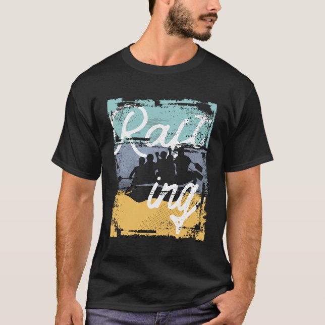 Vintage Rafting Adventure T-Shirt (Front)