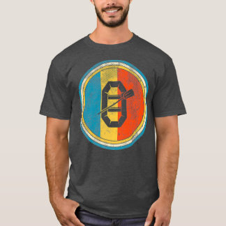 Vintage Rafting Lover Distressed Premium T-Shirt