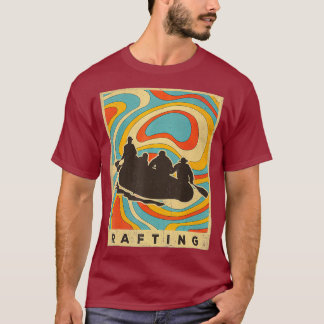 Vintage Rafting Sport Retro Poster Gift T-Shirt
