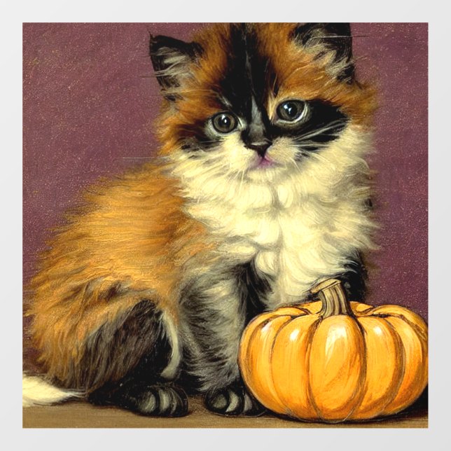 Vintage Ragdoll Halloween Cat (Sheet)