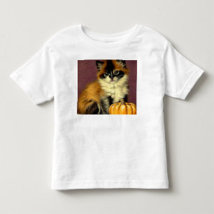 Vintage Ragdoll Halloween Cat Toddler T-Shirt