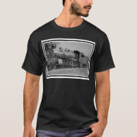 Vintage Railroad Steam Engine Train