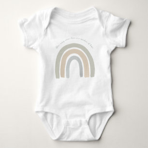 Vintage Rainbow Baby Bodysuit
