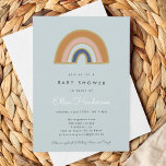 Vintage Rainbow Baby Shower Invitation<br><div class="desc">This darling vintage rainbow offers a nostalgic nod to a very modern baby shower invitation.</div>