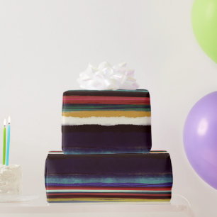 Vintage rainbow lines - RUPYDETEQUILA ART Wrapping Paper