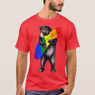 Vintage Rainbow Love California 1913 Vintage Cali T-Shirt