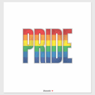 Vintage Rainbow Pride Typography Shirt Design_1