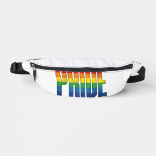 Vintage Rainbow Pride Typography Shirt Design_1 Bum Bags