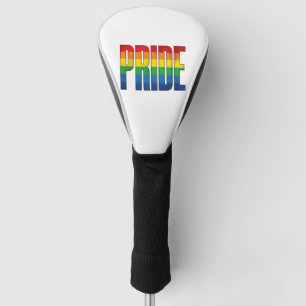 Vintage Rainbow Pride Typography Shirt Design_1 Golf Head Cover
