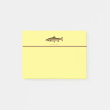 Vintage Rainbow Trout Post-it® Notes