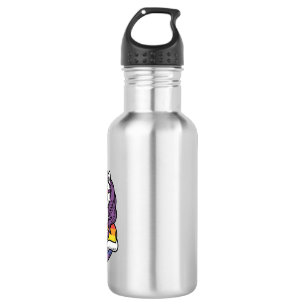 Vintage Rainbow Unicorn Heart Pride Shirt Design_1 532 Ml Water Bottle