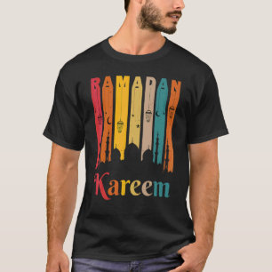 Vintage Ramadan Kareem Cool Fasting 2022 Islamic T-Shirt