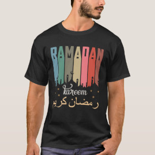 Vintage Ramadan Kareem Happy Muslims Holy Month Fa T-Shirt