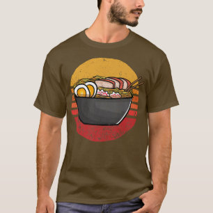 Vintage Ramen Retro Style Japanese Cute Ramen Nood T-Shirt