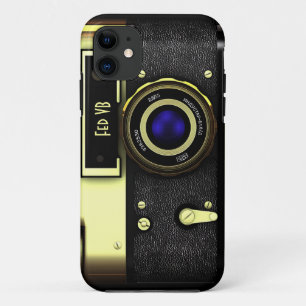 Vintage rangefinder camera iPhone 11 case