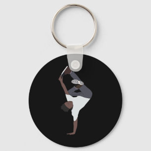 Vintage Rap 80s 90s Hip Hop Lover Urban Dance Danc Key Ring