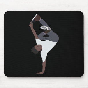 Vintage Rap 80s 90s Hip Hop Lover Urban Dance Danc Mouse Pad