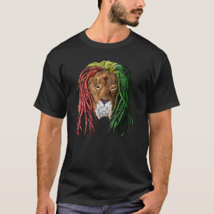 Vintage Rasta Reggae Lion T-Shirt