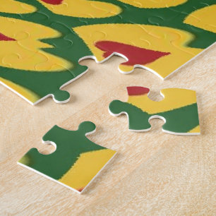 Vintage Rastas Colour One Lovely Hakuna Matata.jpg Jigsaw Puzzle