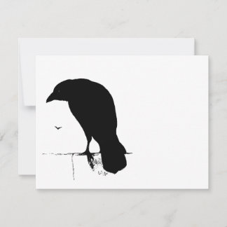 Vintage Raven - Customised Goth Crows Ravens