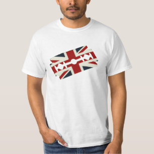 Vintage Razor Blade Union Jack T-Shirt
