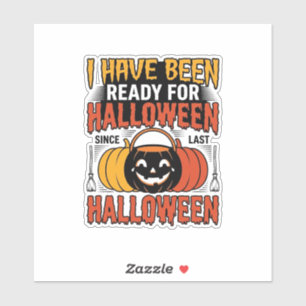 Vintage Ready For Halloween Candy Bucket Shirt Des
