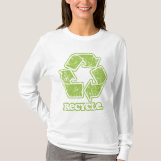 Vintage Recycle Sign Long Sleeve T-Shirt