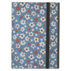 Vintage Red And White Floral Pattern