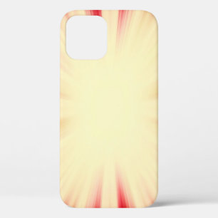 Vintage red and yellow sunburst Case-Mate iPhone c 12 Case