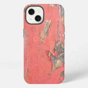 Vintage Red Barn Wood Design iPhone 13 Case