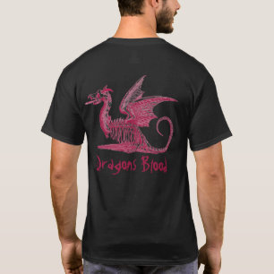 Vintage Red Dragon Magical Creature  T-Shirt