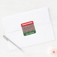 Vintage Red Dutch Brickwork Pointing Photo
