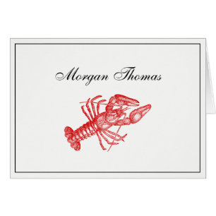 Vintage Red Lobster #1 Drawing