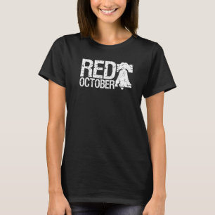 Vintage Red October Philly Philadelphia Retro Prem T-Shirt
