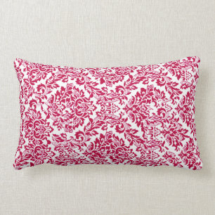 Vintage Red Paisly Neck Pillow