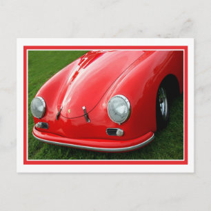 vintage Red Postcard