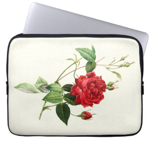 Vintage Red Rose Laptop Sleeve
