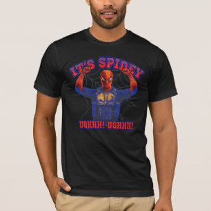 Vintage Red Spider Hero Brand New Day Parody T-Shirt