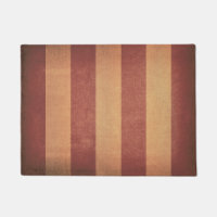 Vintage red striped deck chair cover