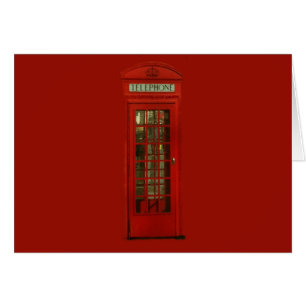 Vintage Red Telephone Box