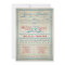 Vintage Red White & Blue Wedding Invitation