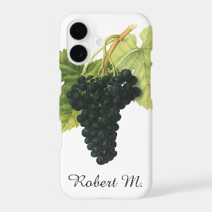 Vintage Red Wine Organic Grape Cluster, Food Fruit