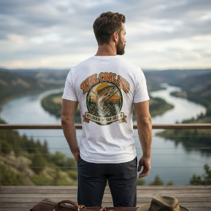 Vintage Reel Cool Dad Fisherman Est 2026 Gift T-Shirt