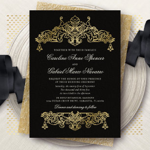Vintage Regal Baroque Ornate Wedding