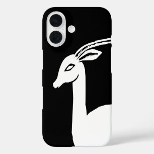 Vintage Reindeer iPhone 16 Case