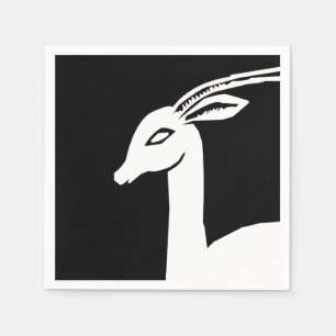 Vintage Reindeer Paper Napkins