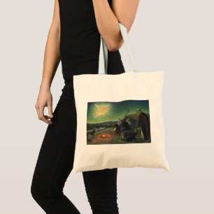 Vintage Religion, Annunciation to the Shepherds Tote Bag