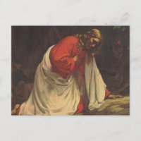 Vintage Religion Jesus Christ Garden of Gethsemane